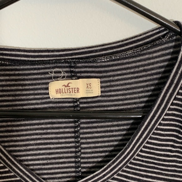Hollister Long Sleeve Striped Tee - Picture 2 of 3